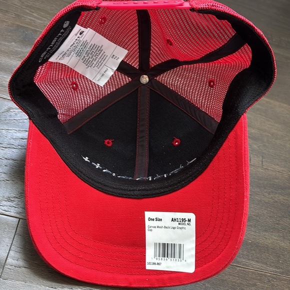 Carhartt Force Sweatband,dries fast,canvas/mesh,snap back,embroidered logo cap - Picture 7 of 8